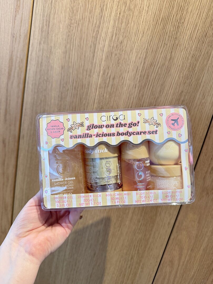 Ciroa Vanilla-icious podróżny zestaw 5 szt wanilia