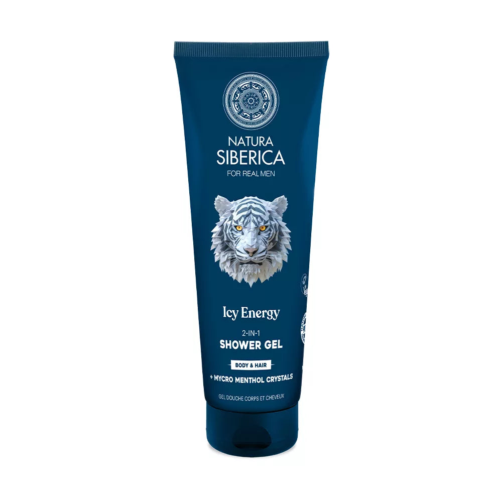 Taiga Siberica Icy Energy żel pod prysznic 2w1 mentol