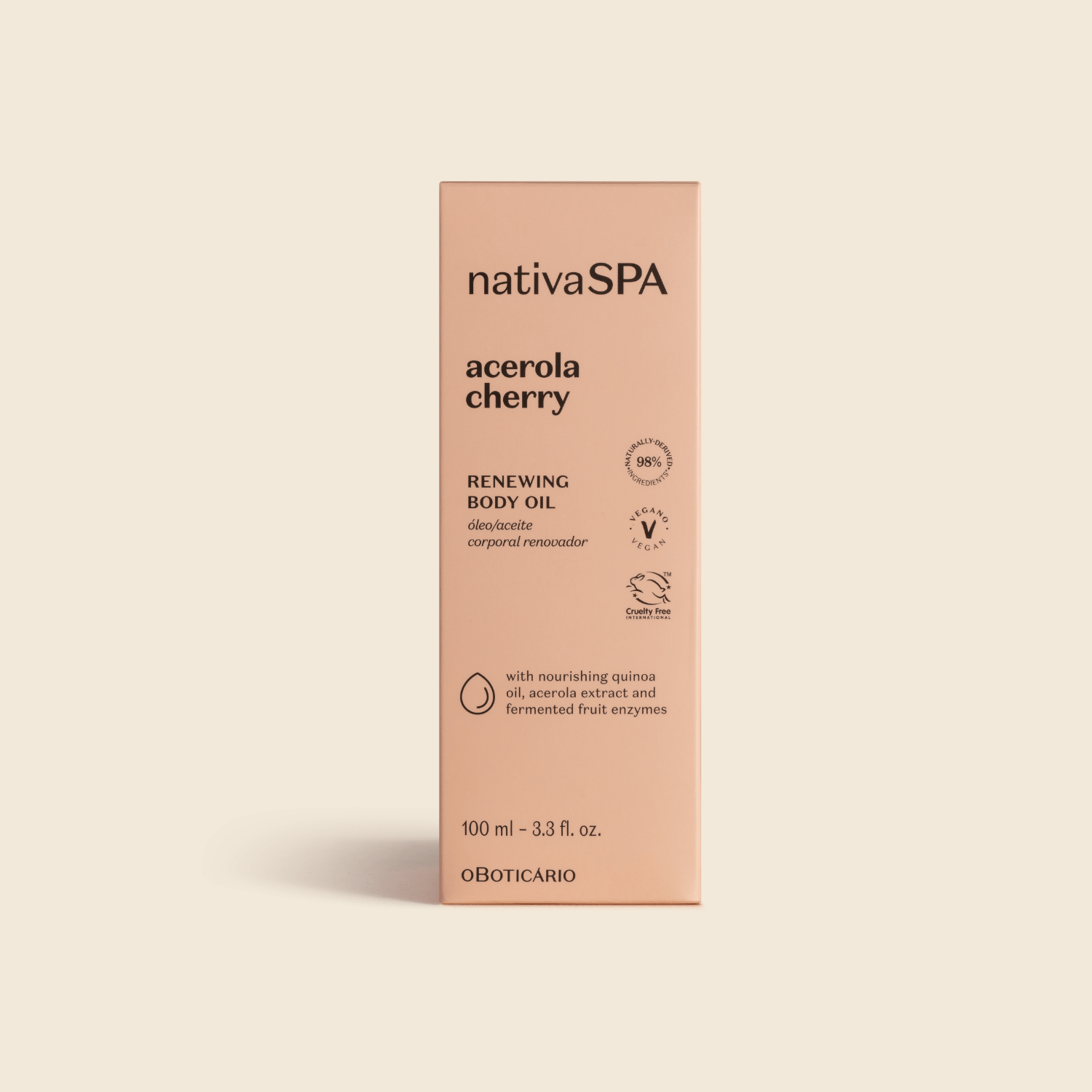 Nativa SPA Acerola olejek do ciała komosa ryżowa
