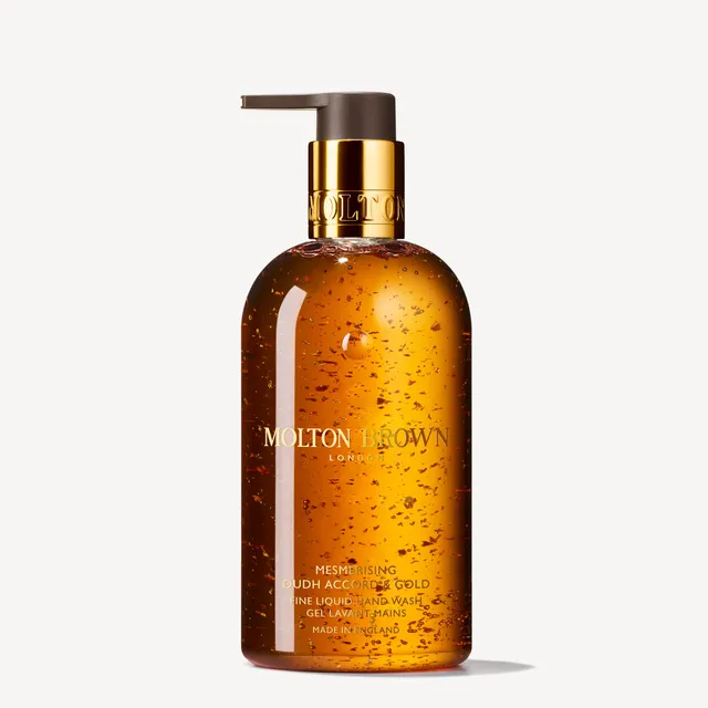 Molton Brown Mesmerising Oudh mydło 300 ml bursztynowe