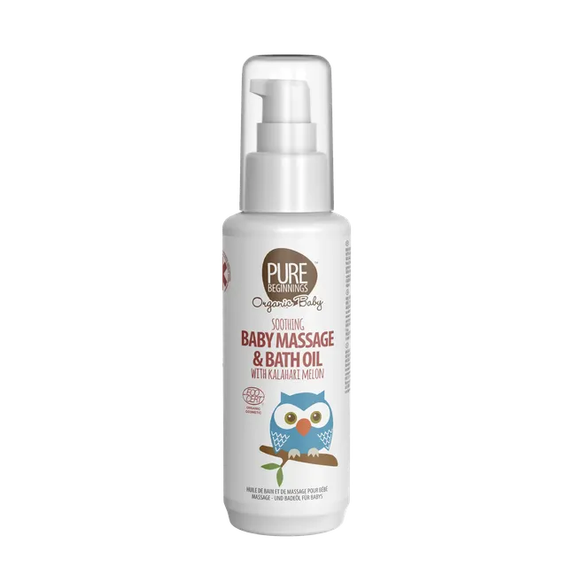 Pure Beginnings Baby olejek do kąpieli 100 ml do masażu