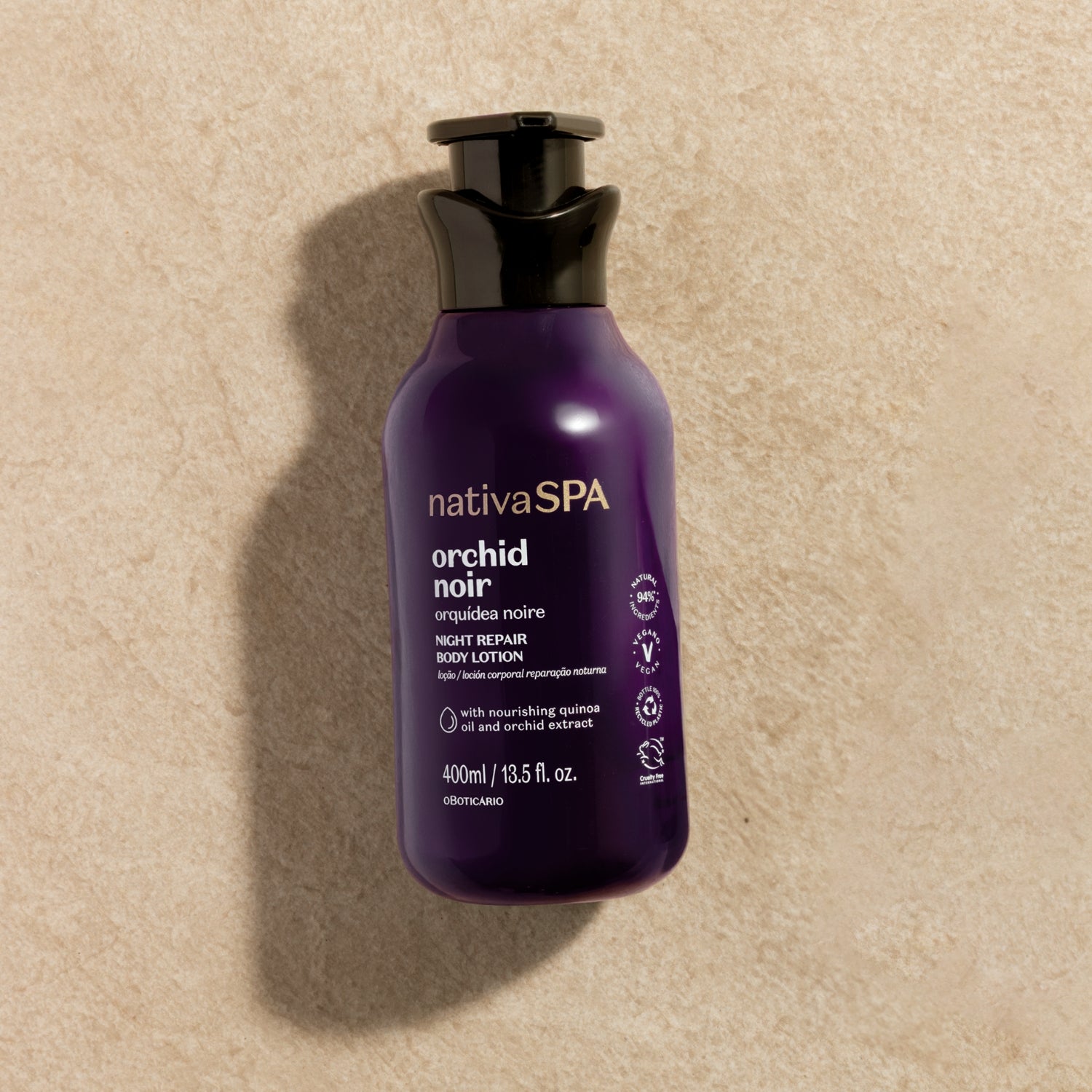 Nativa SPA Orchid Noir balsam do ciała odżywczy na noc