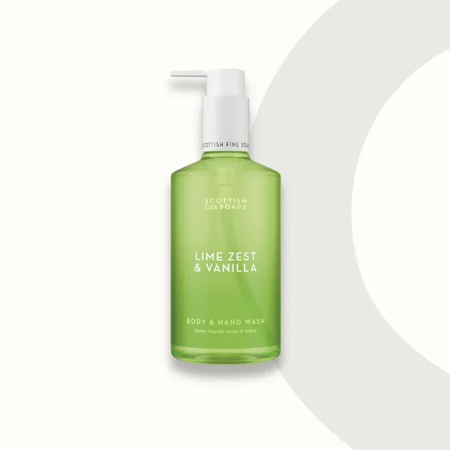 Scottish Fine Soaps Lime Zest & Vanilla żel do ciała 300 ml