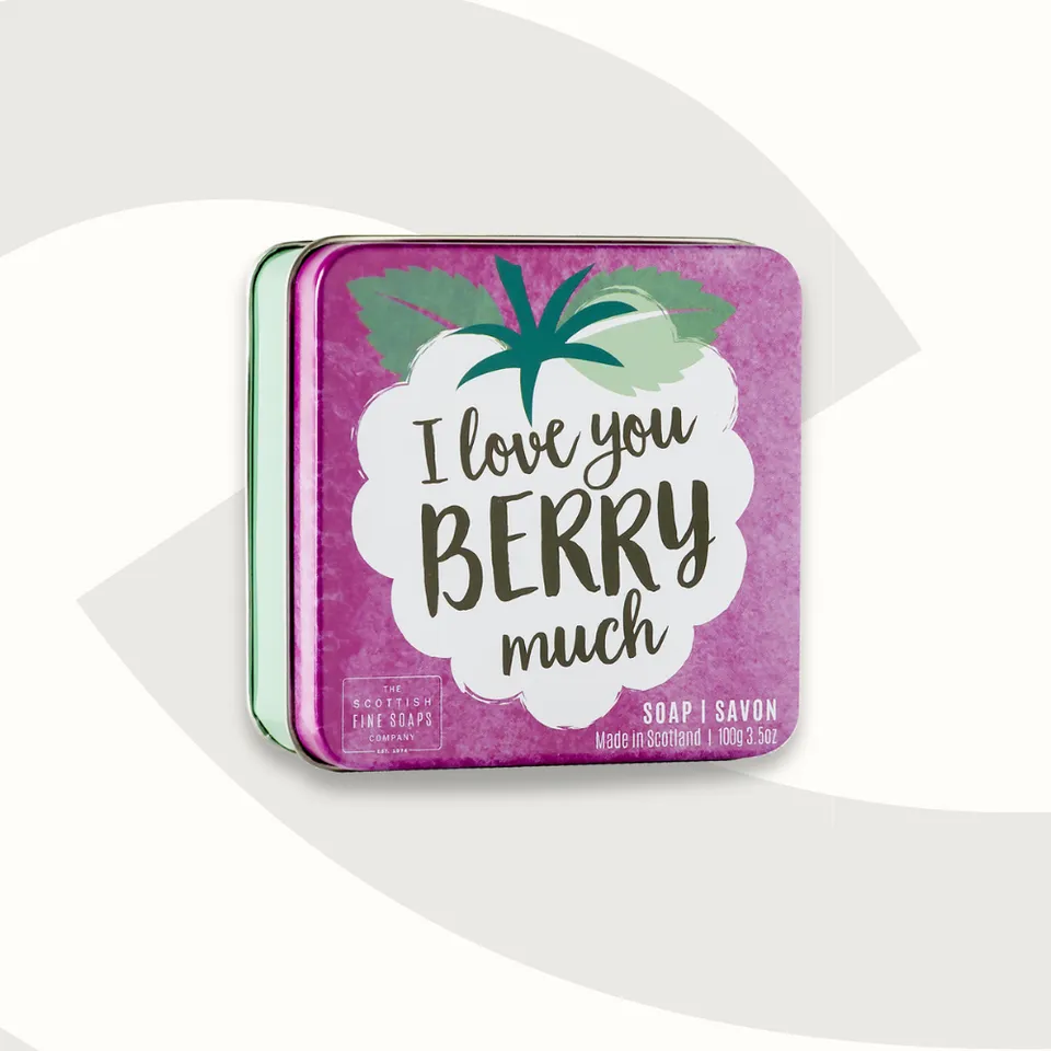 Scottish Fine Soaps Berry mydło w puszce 100 g owocowe
