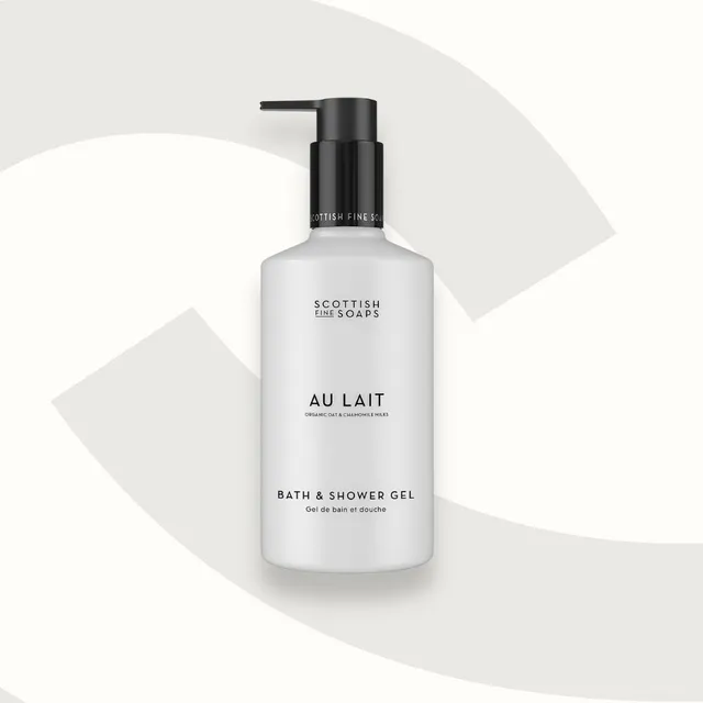Scottish Fine Soaps Au Lait żel do kąpieli 300 ml mleczny