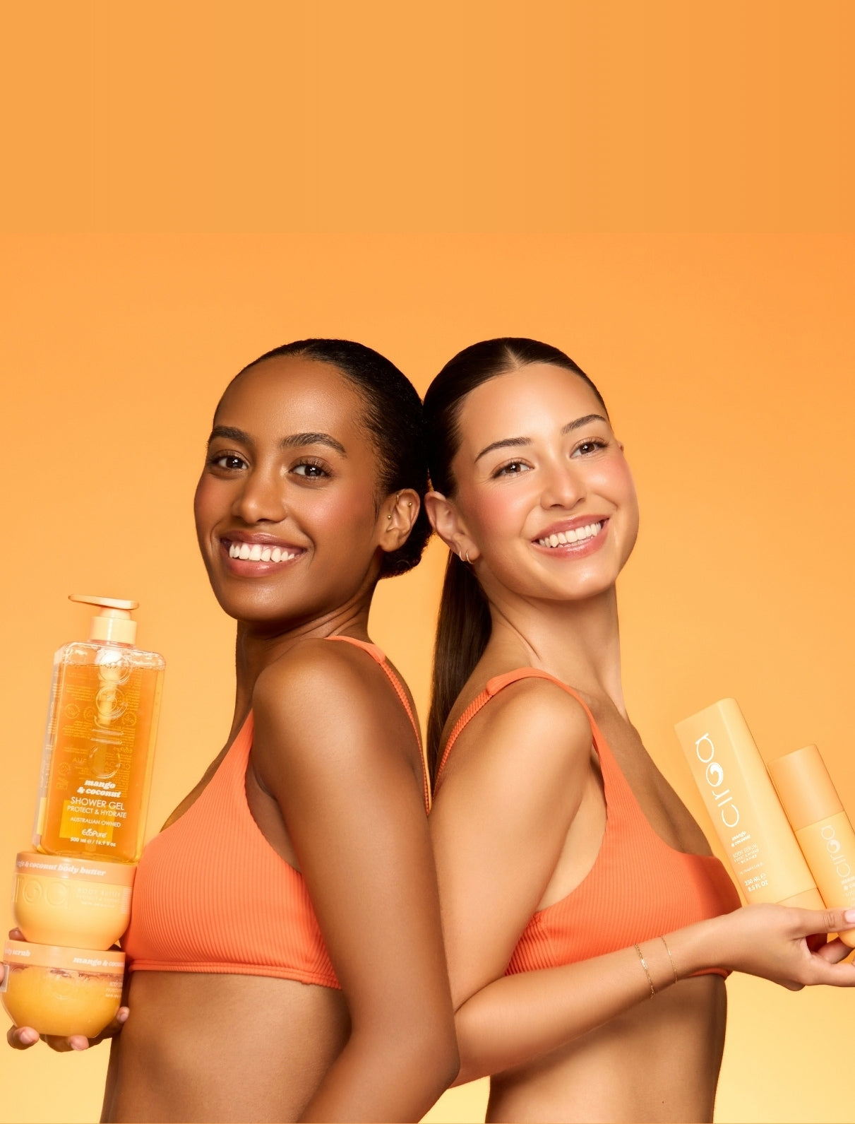 Ciroa Mango & Coconut rytuał 5el żel peeling masło serum