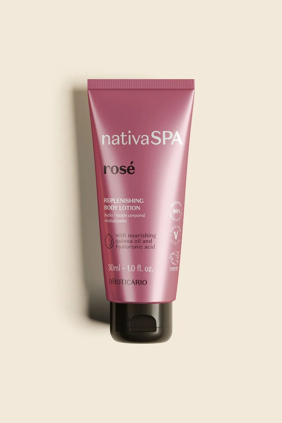 Nativa SPA Rosé Mini balsam do ciała woda różana