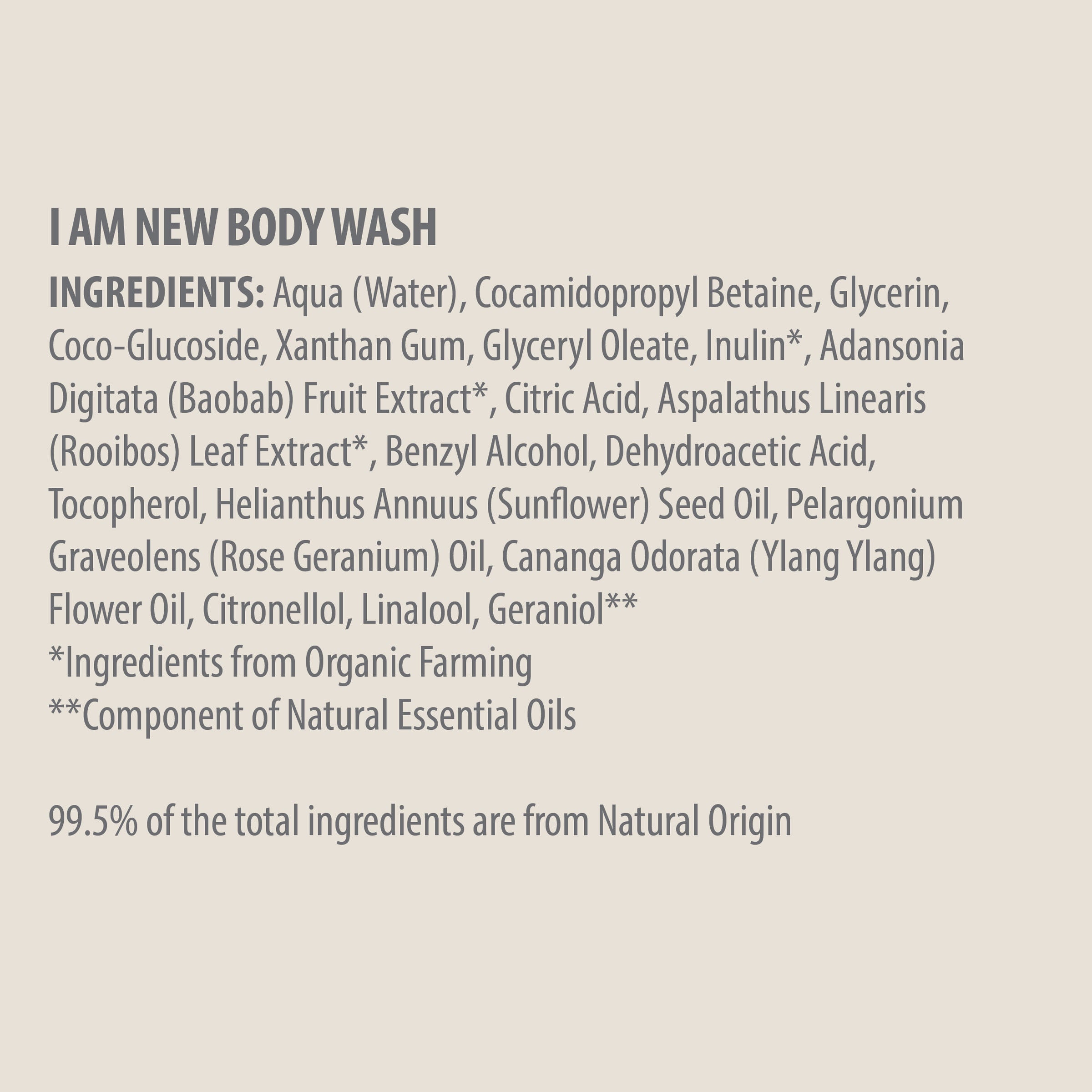 Pure Beginnings I Am New żel do mycia 500ml rooibos