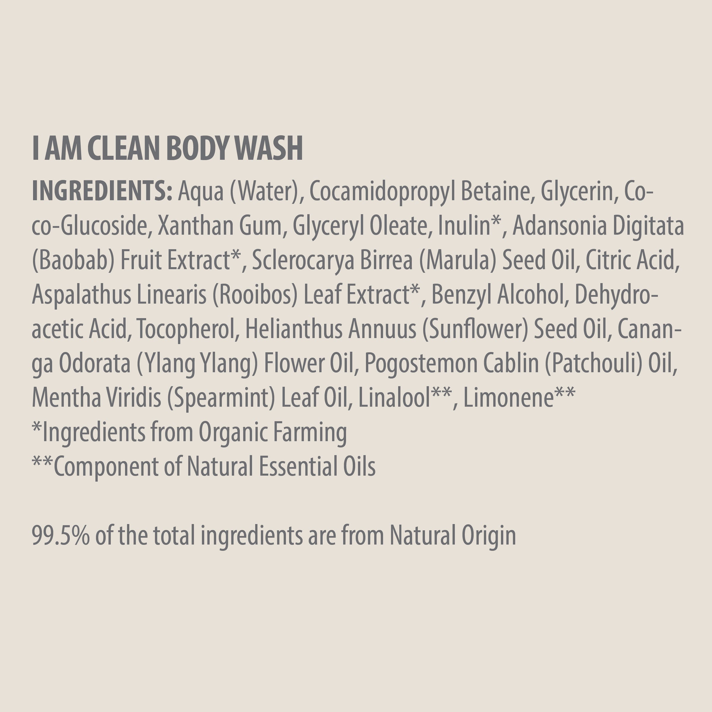 Pure Beginnings I Am Clean delikatny żel do mycia 500 ml