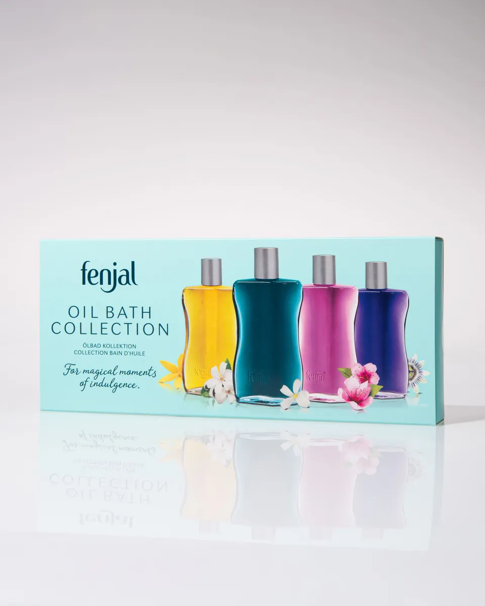 Fenjal Creme Bath Oil Collection olejki do kąpieli 4x50 ml