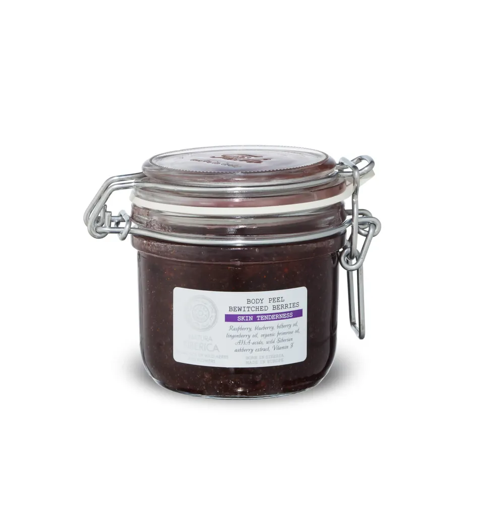 Taiga Siberica Bewitched Berries peeling do ciała słodkie jagody