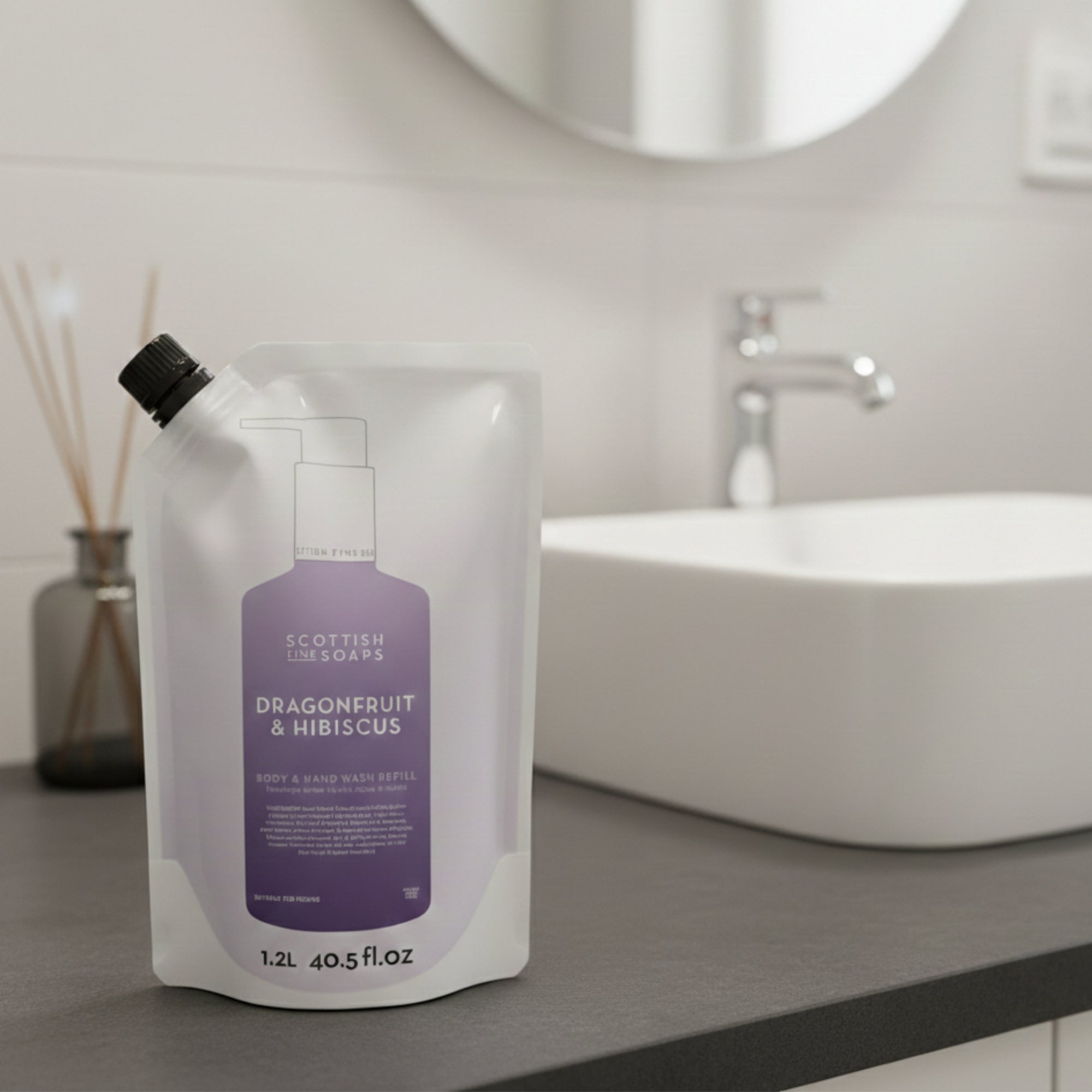 Scottish Fine Soaps Dragonfruit Hibiscus żel do ciała 1,2l