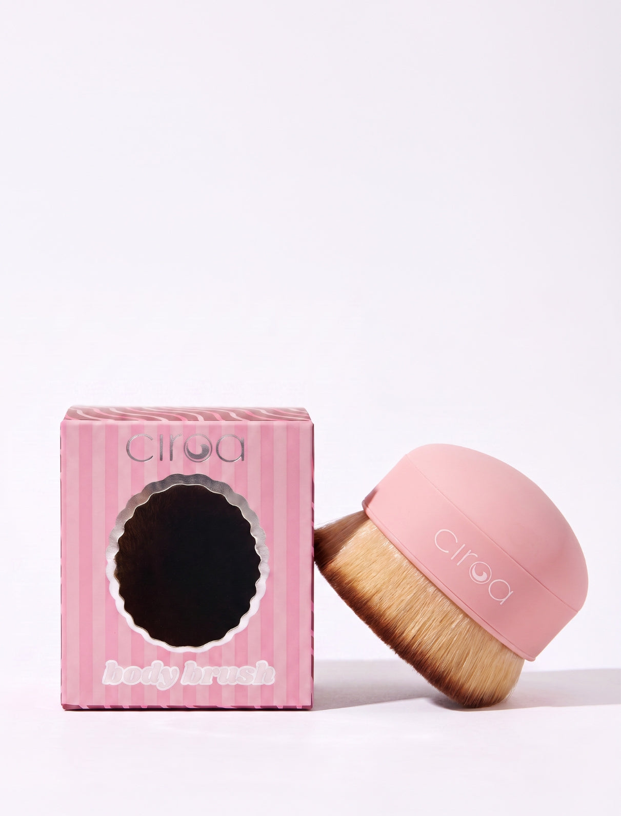 Ciroa Body Brush pędzel do ciała olejek samoopalacz gęsty