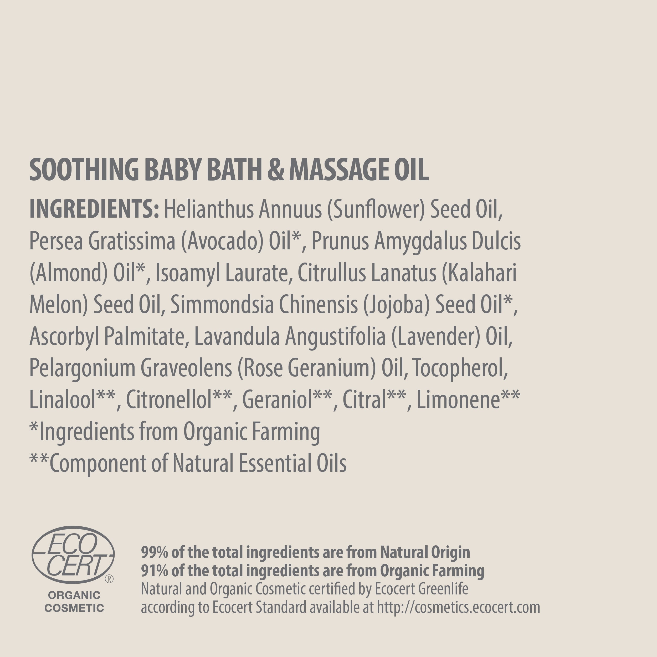 Pure Beginnings Baby olejek do kąpieli 100 ml do masażu