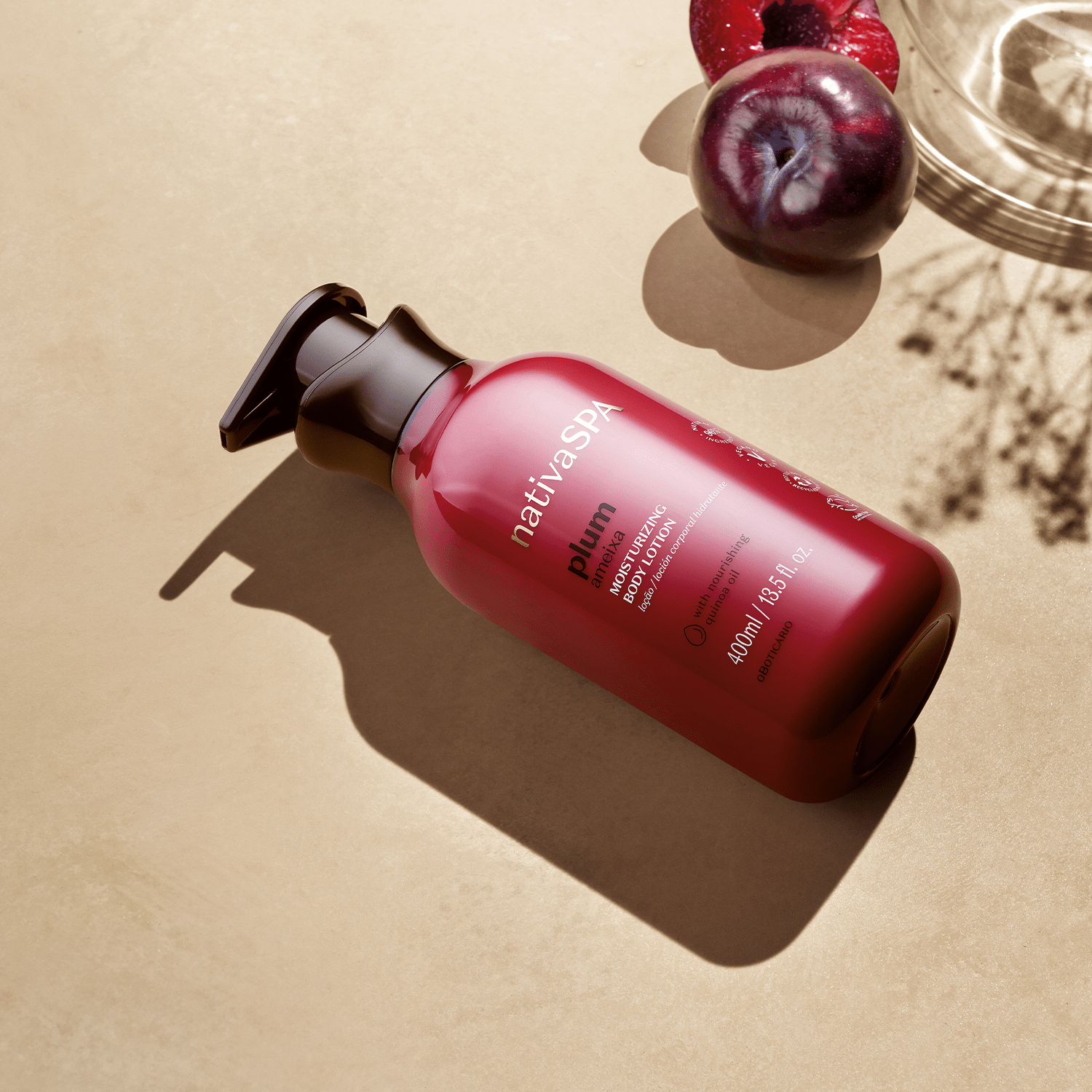 Nativa SPA Plum zestaw 2-stopniowy balsam i olejek