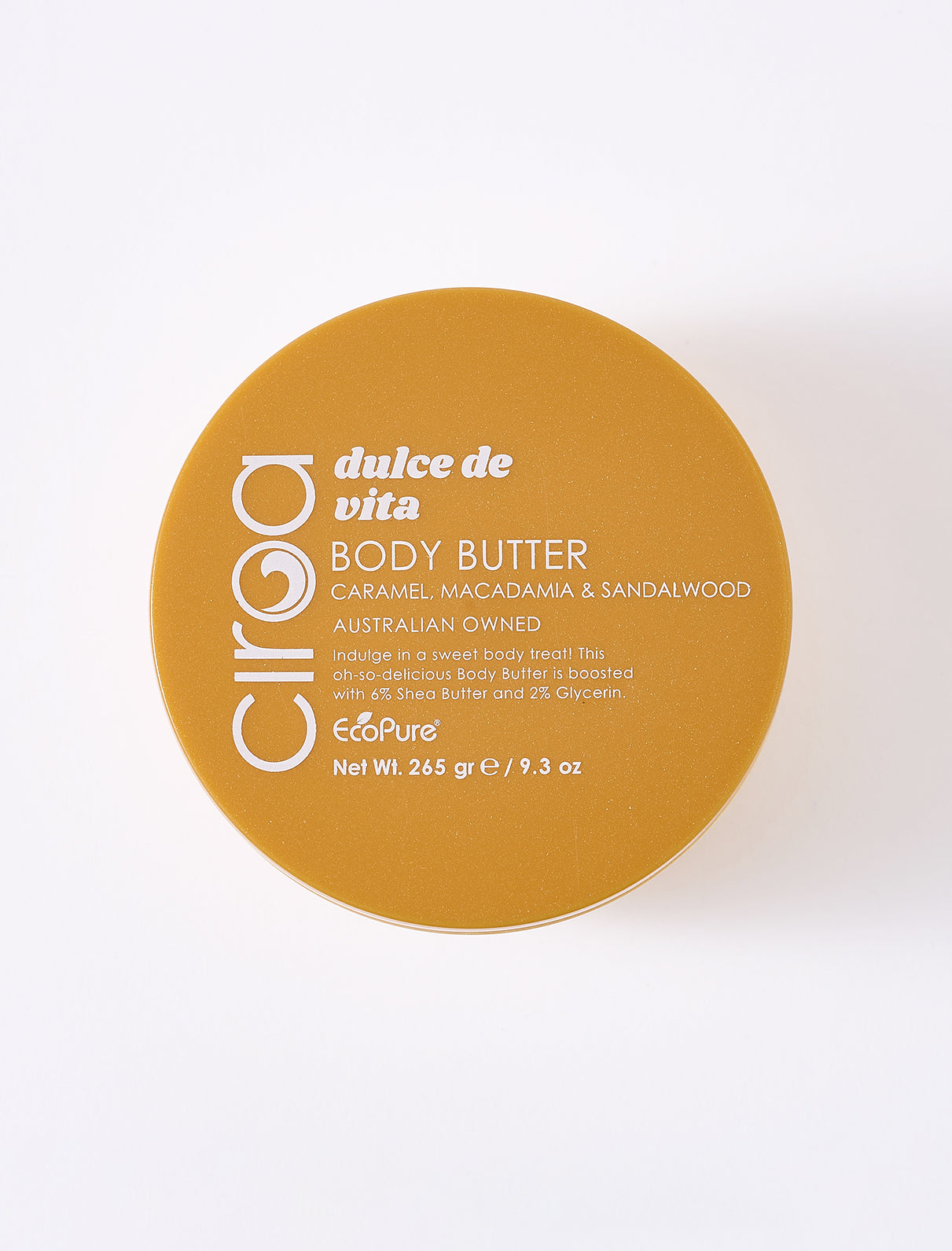 Ciroa Dulce De Vita masło do ciała karmel 265g