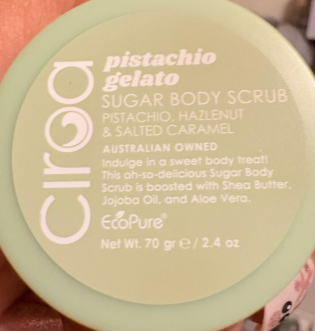 Ciroa Pistachio Gelato peeling do ciała pistacja 350g