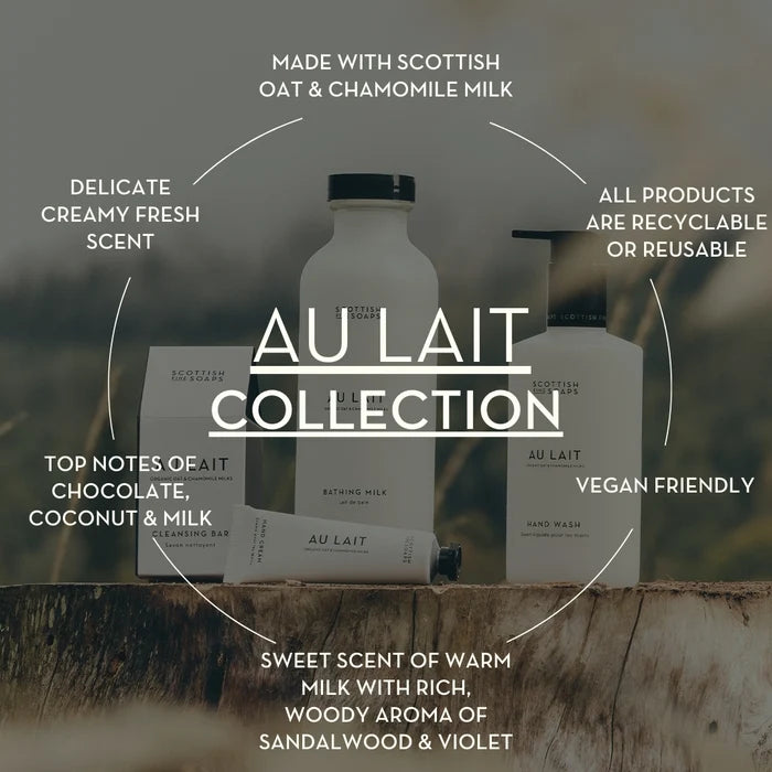 Scottish Fine Soaps Au Lait mgiełka do ciała 100 ml mleczna