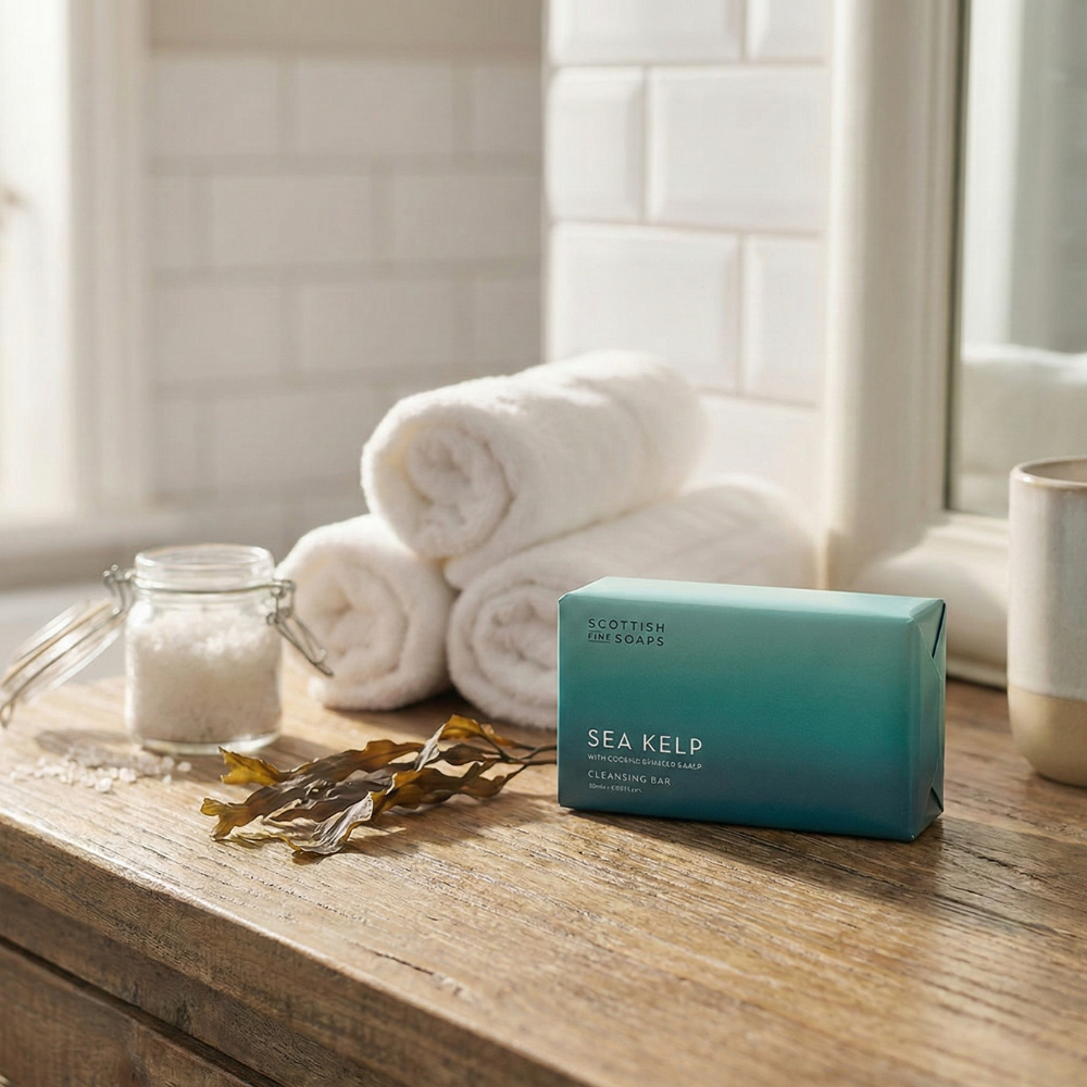 Scottish Fine Soaps Sea Kelp mydło 220 g nawilżające