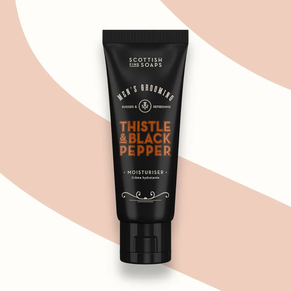 Scottish Fine Soaps Thistle & Black Pepper krem do twarzy 75 ml