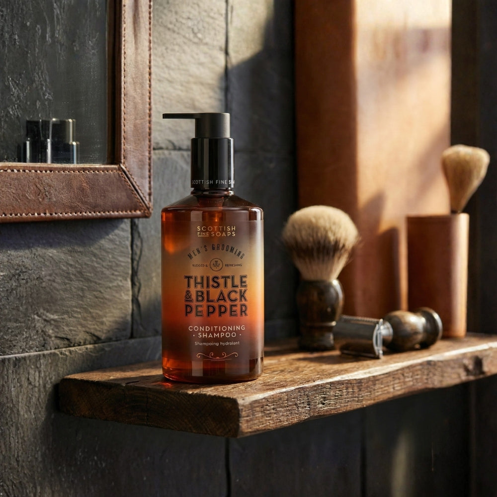 Scottish Fine Soaps Thistle & Black Pepper szampon 300 ml
