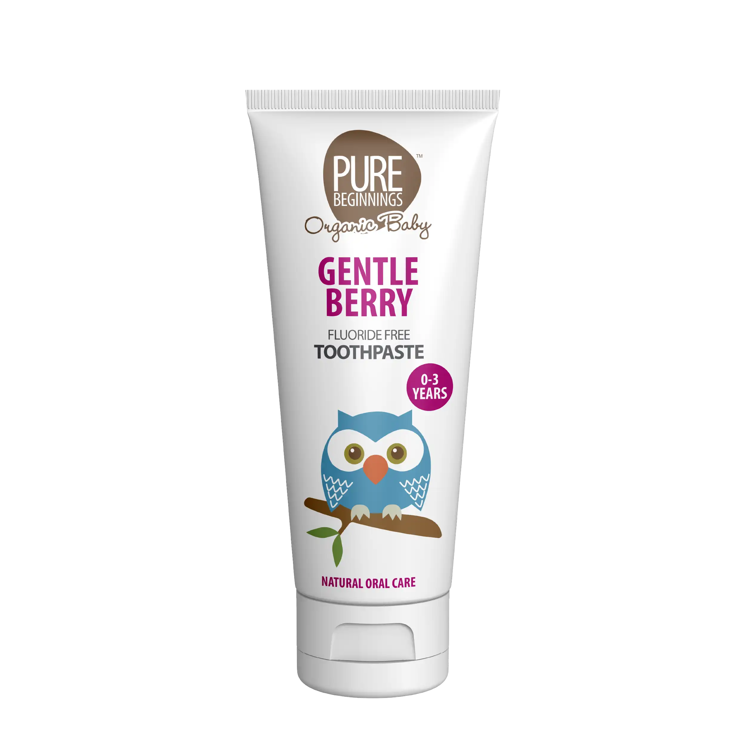 Pure Beginnings Gentle Berry pasta do zębów 75ml bez fluoru