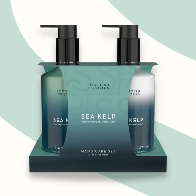 Scottish Fine Soaps Sea Kelp zestaw do rąk 2x300 ml