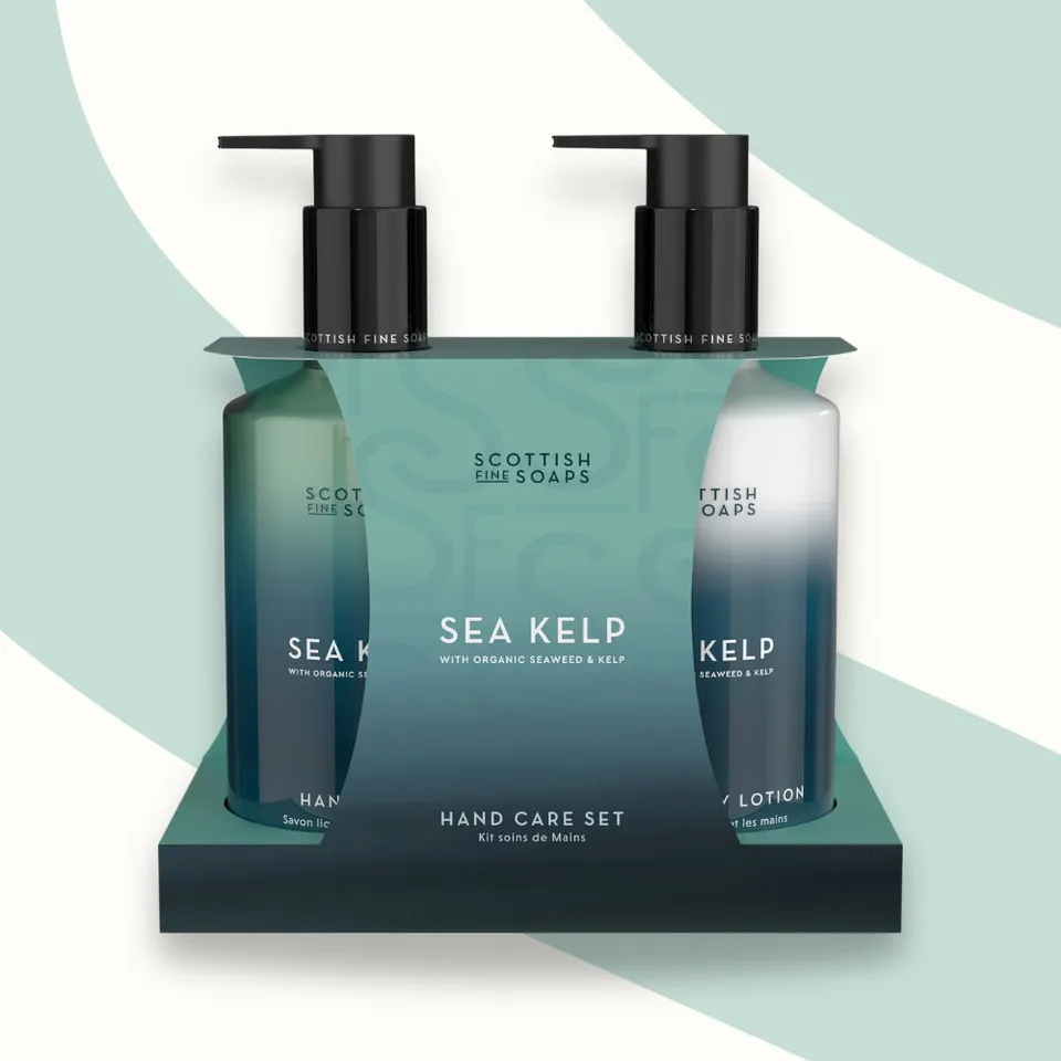 Scottish Fine Soaps Sea Kelp zestaw do rąk 2x300 ml