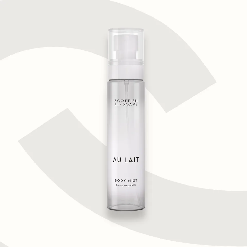 Scottish Fine Soaps Au Lait mgiełka do ciała 100 ml mleczna