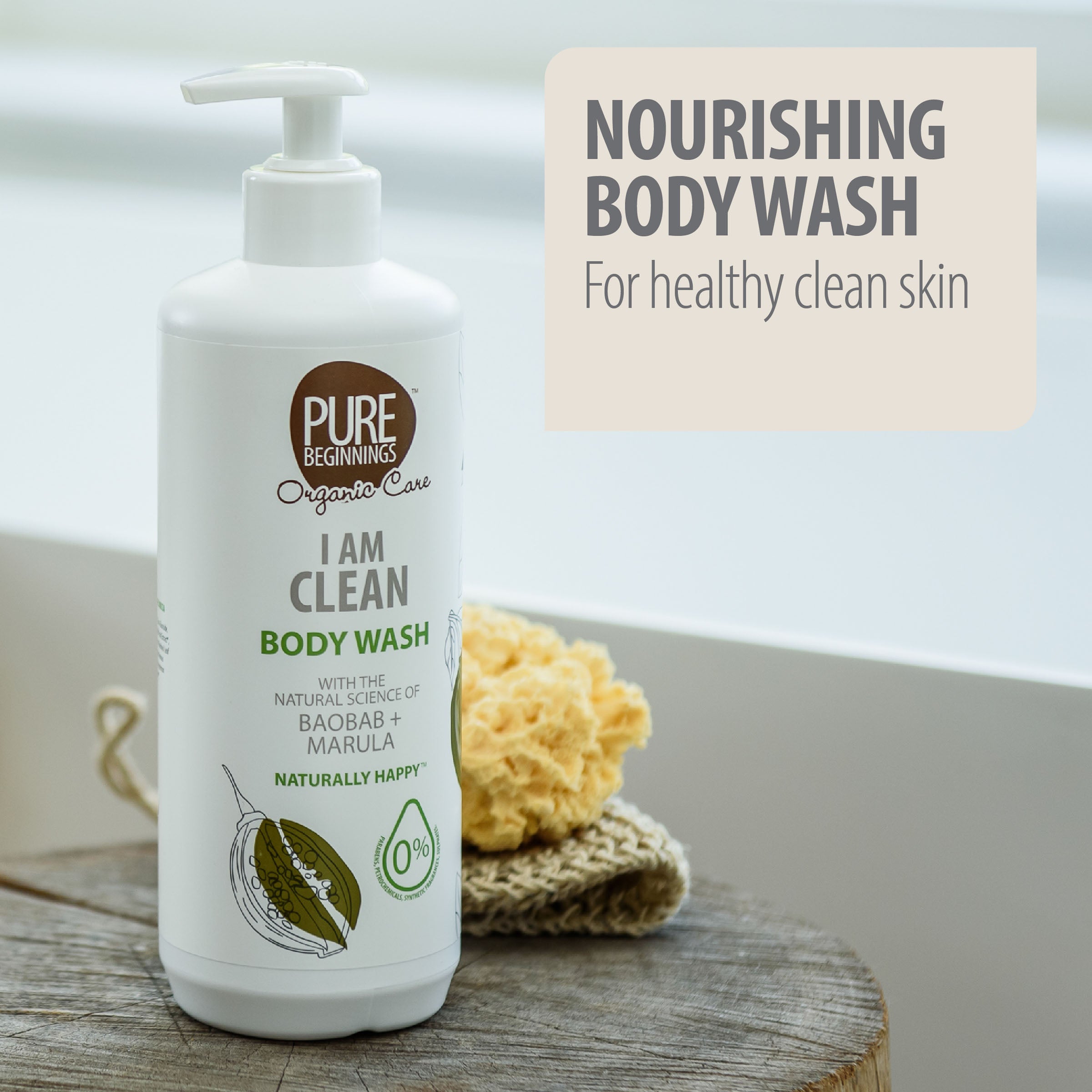 Pure Beginnings I Am Clean delikatny żel do mycia 500 ml