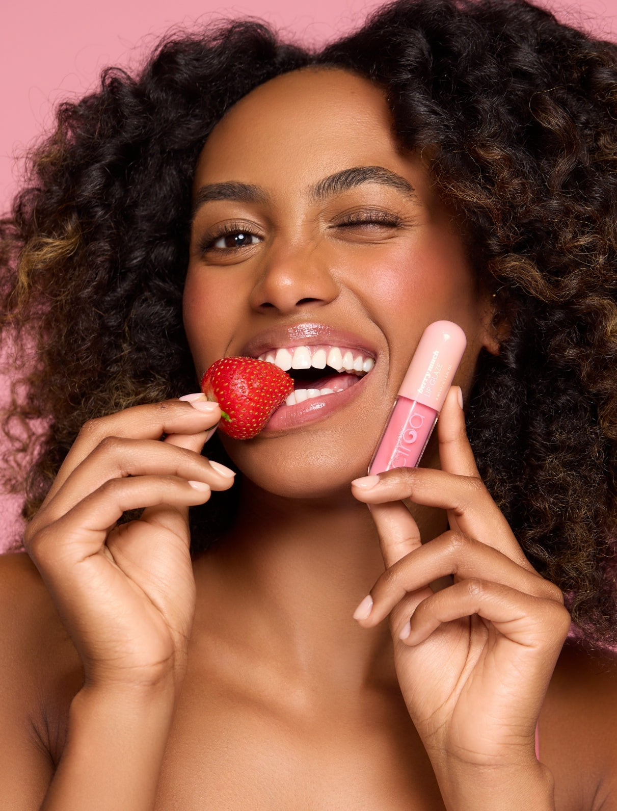 Ciroa Lip Glaze Duo błyszczyk do ust 2 szt truskawka-czekolada