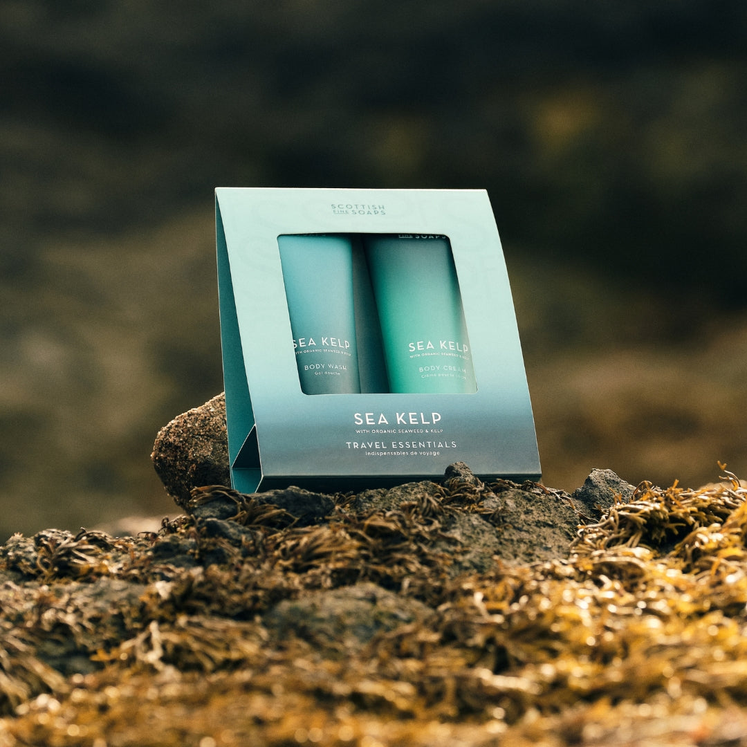 Scottish Fine Soaps Sea Kelp zestaw podróżny 2x75ml morski
