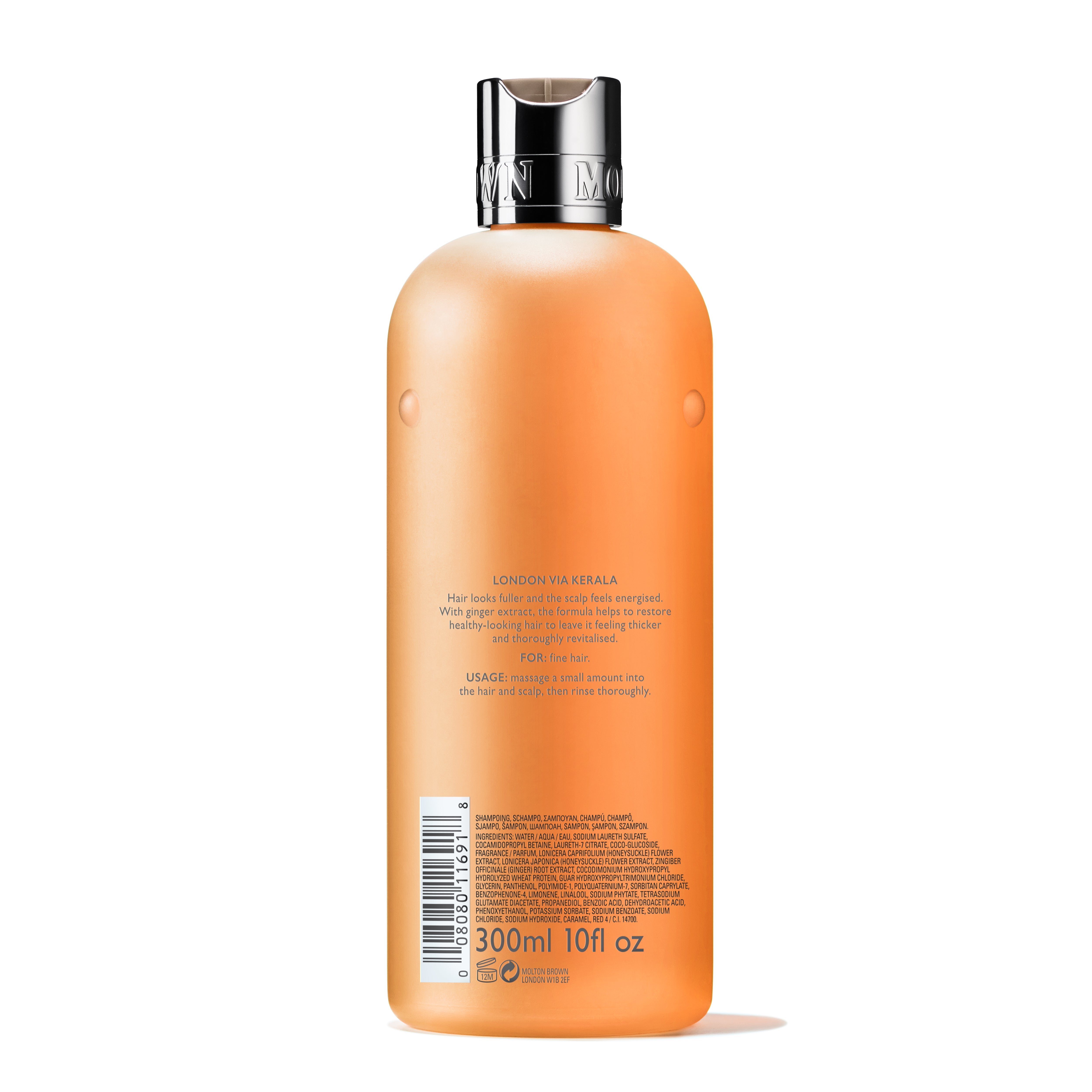 Molton Brown szampon zagęszczający imbir 300 ml do cienkich włosów