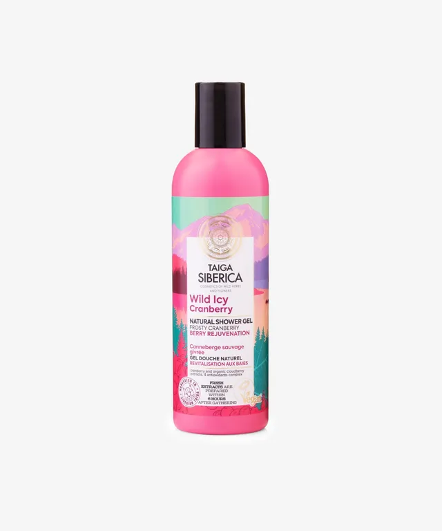 Taiga Siberica Berry Rejuvenation żel pod prysznic jagodowy