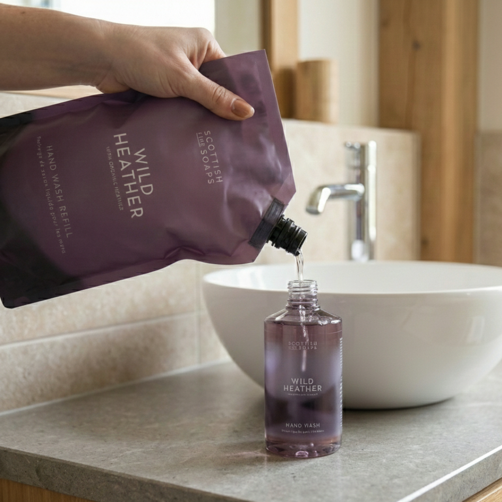 Scottish Fine Soaps Wild Heather mydło do rąk zapas 1,2 l