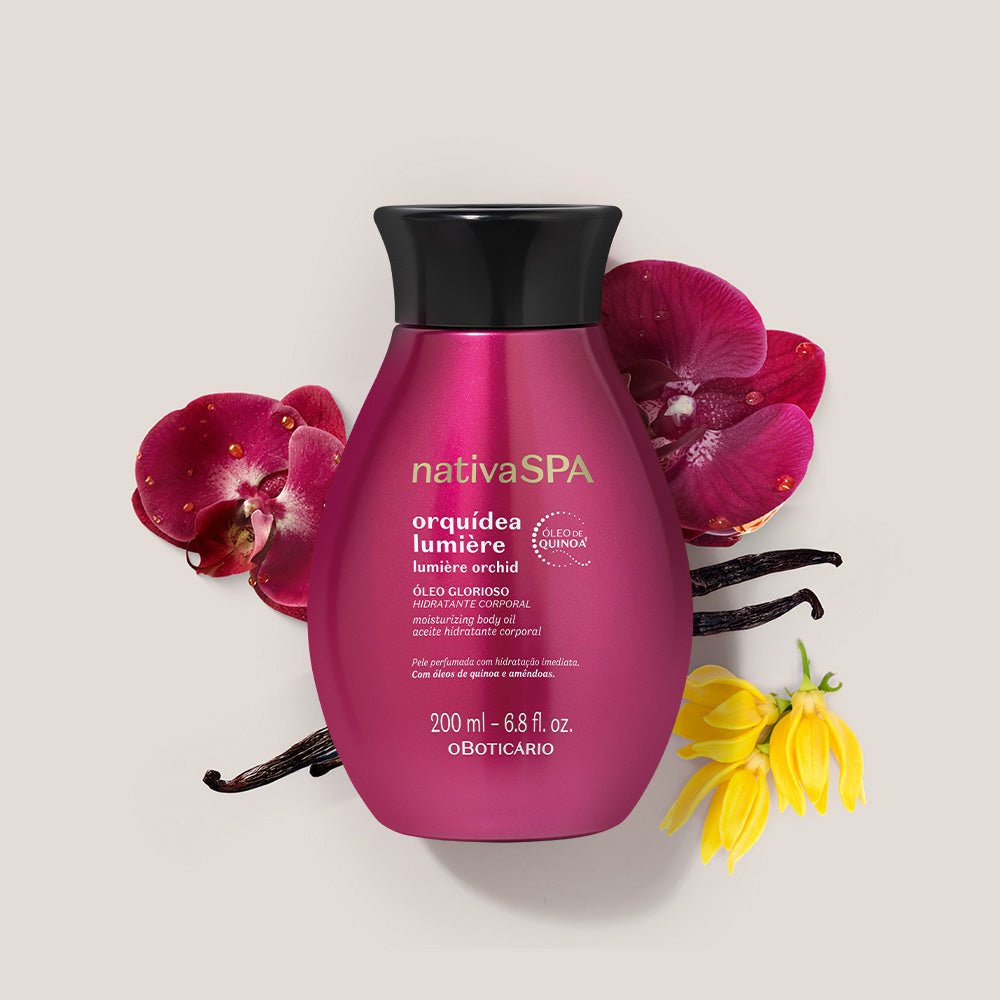 Nativa SPA Orchid Lumière olejek do ciała rozświetlający