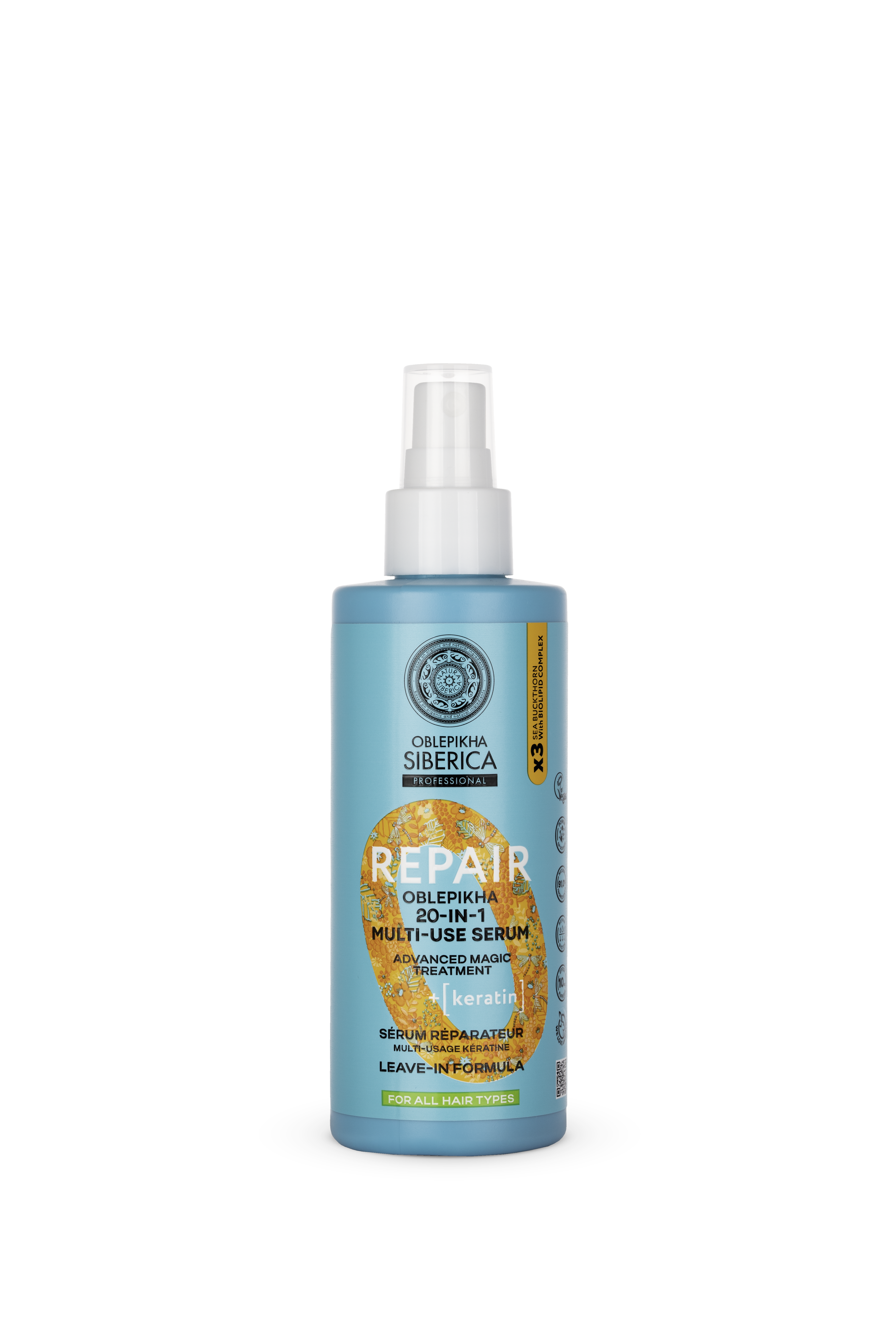 Taiga Siberica Fabulous Hair zestaw do włosów szampon i serum