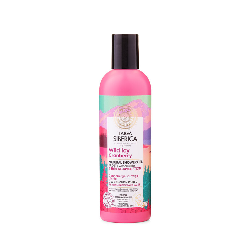 Taiga Siberica Berry Rejuvenation żel pod prysznic jagodowy