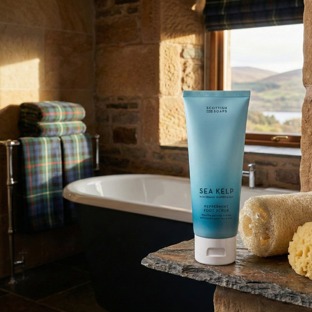 Scottish Fine Soaps Sea Kelp Peppermint peeling do stóp 75ml mięta