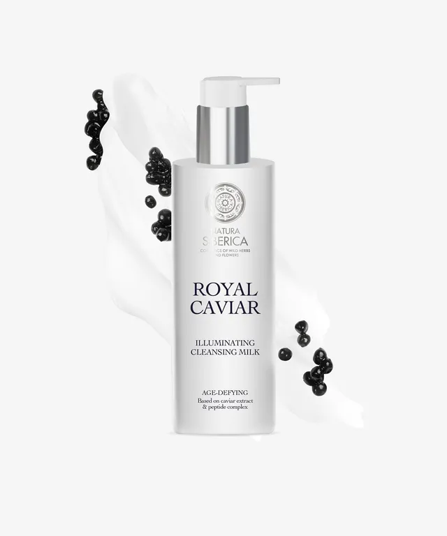 Taiga Siberica Royal Caviar mleczko do demakijażu rozświetlające