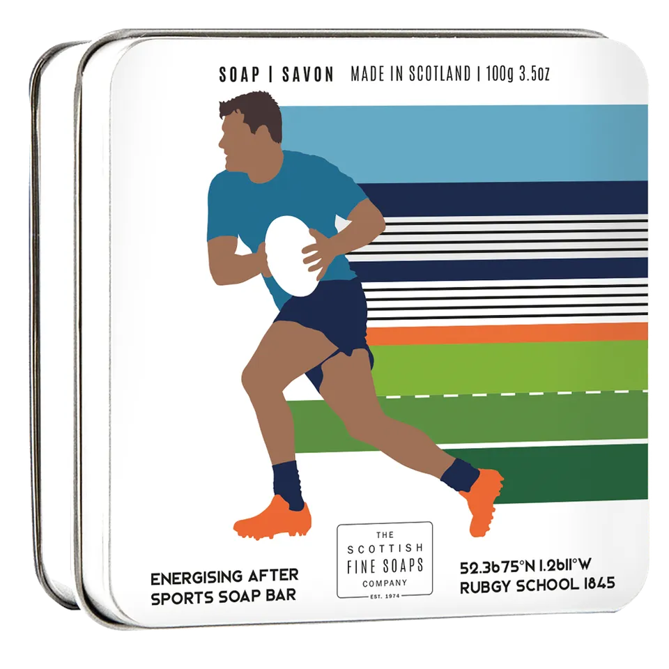 Scottish Fine Soaps Rugby mydło w puszce 100g magnezowe