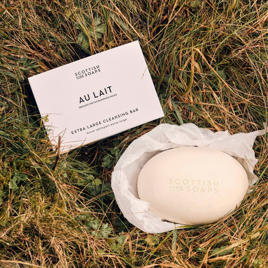 Scottish Fine Soaps Au Lait kostka myjąca 300 g owsiana
