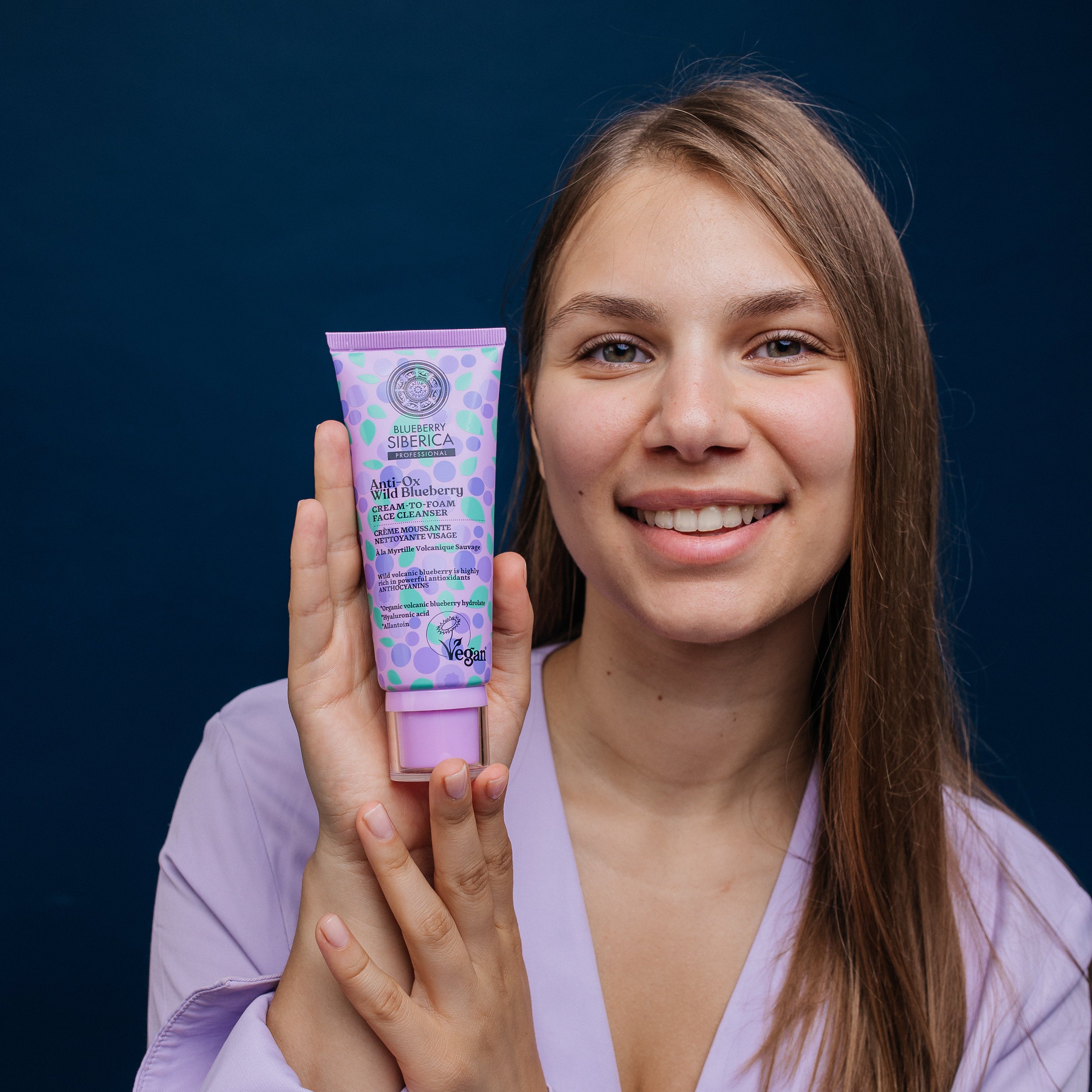 Taiga Siberica Cream-To-Foam pianka do twarzy kremowa oczyszczająca