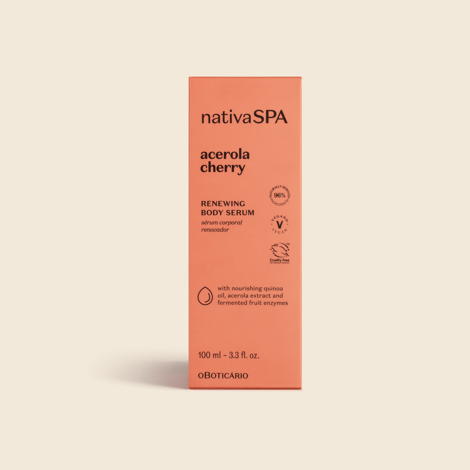 Nativa SPA Acerola serum do ciała rozświetlające