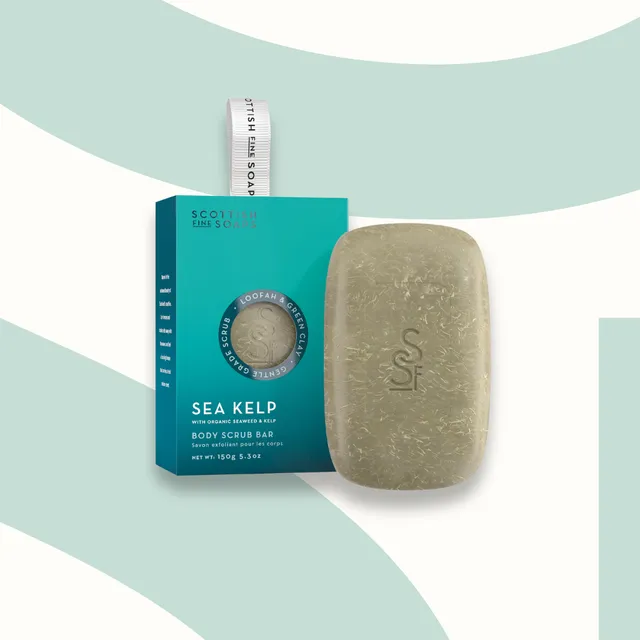 Scottish Fine Soaps Sea Kelp peeling w kostce 150 g
