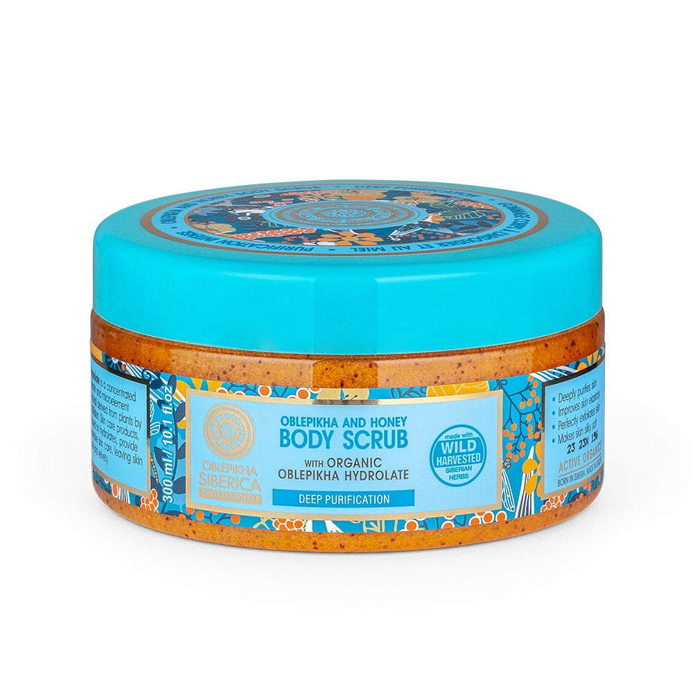 Taiga Siberica Oblepikha Honey peeling do ciała z miodem