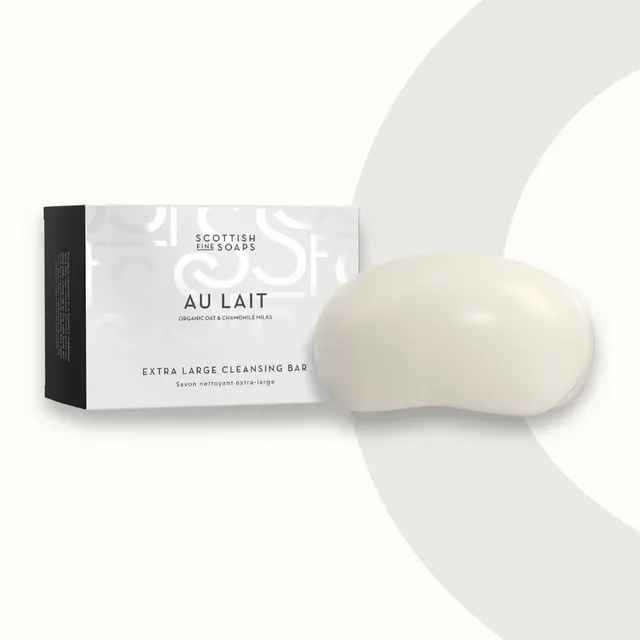 Scottish Fine Soaps Au Lait kostka myjąca 300 g owsiana