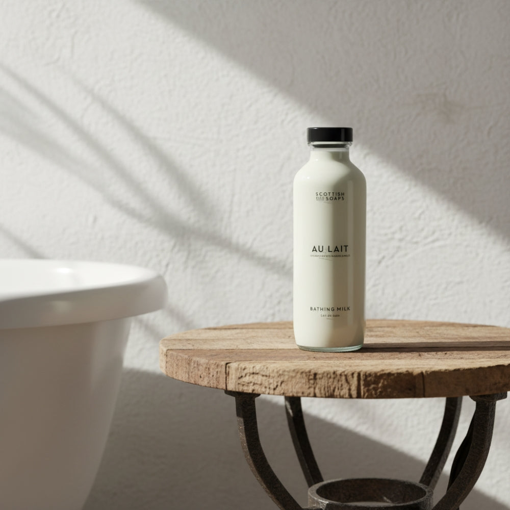 Scottish Fine Soaps Au Lait mleczko do kąpieli 440 ml owsiane