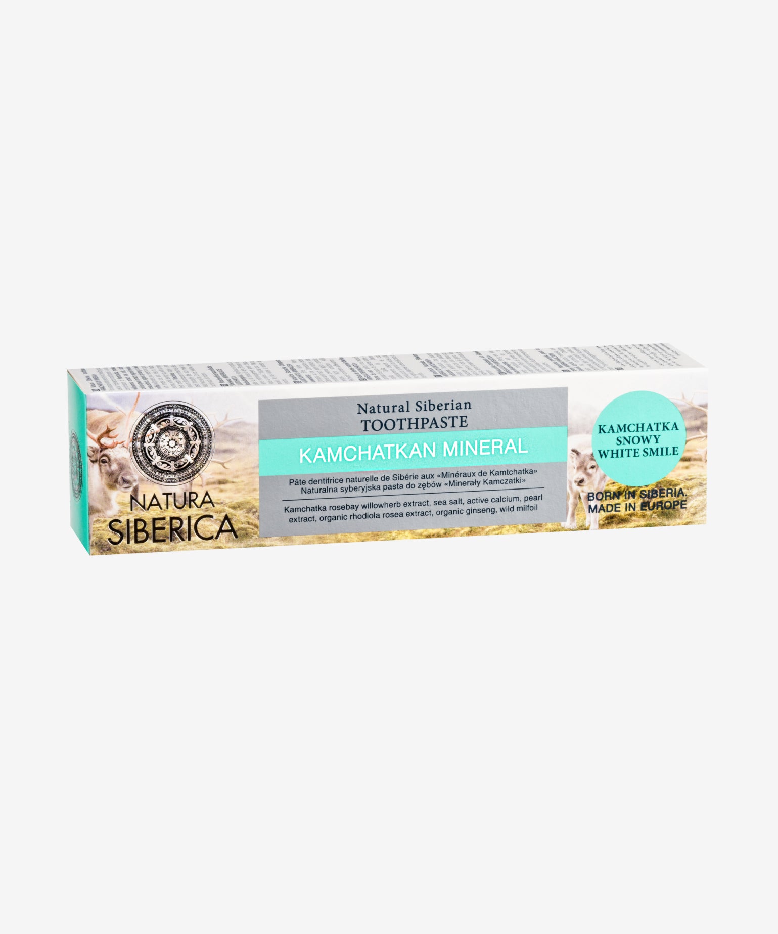 Taiga Siberica Kamchatkan Mineral pasta do zębów miętowa