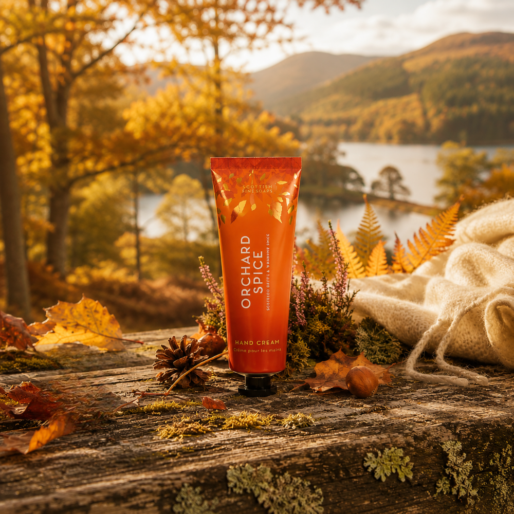 Scottish Fine Soaps Orchard Spice krem do rąk 30ml jesienny